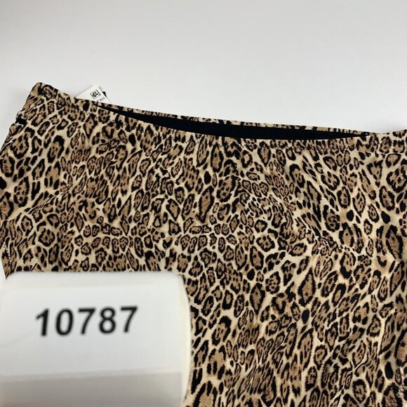 Bar III Bonita Cheetah High-Rise Bikini Bottoms Women Small Black Swimwear Beach - Picture 6 of 6